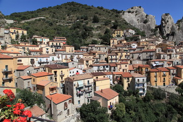 Fototapeta premium Castelmezzano - Dolomiti Lucane - Basilicata 