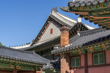 Fototapeta na wymiar Changdeokgung Architecture
