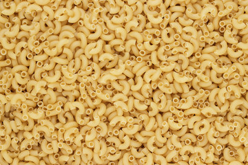 dry uncooked pasta texture background