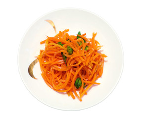 Grated carrot salad