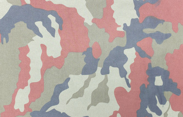 Camouflage pattern and background.