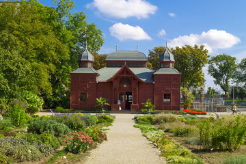 Botanical garden in Zagreb,Croatia