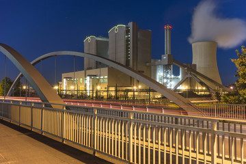 Power Plant Stoecken by Hannover in Germany