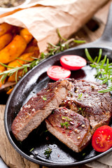 Steak zubereitung