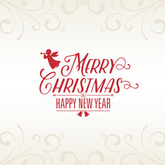 Christmas Card with Greetings