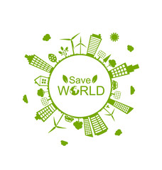 Green Futuristic World