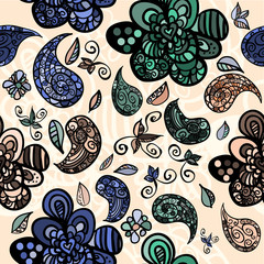 Abstract seamless pattern