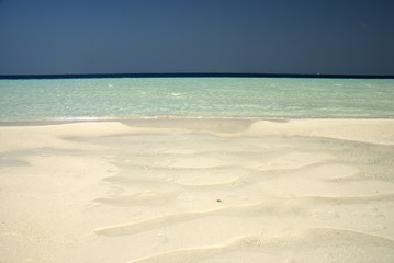 Fototapeta na wymiar Maldivian Beach