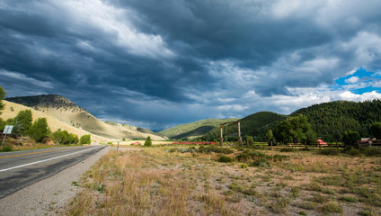 Fototapeta na wymiar Colorado countryside