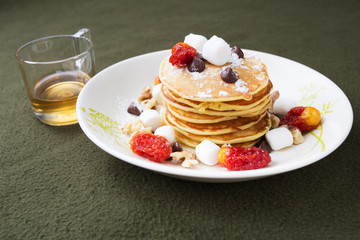 Pancakes with Honey