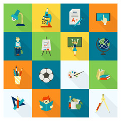 School and Education Icons