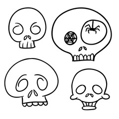 skull Doodle