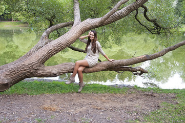 Beautiful young woman