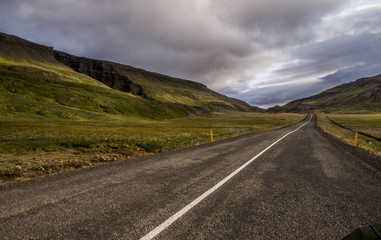 Naklejka premium Viaggiare sulla strada della libertà