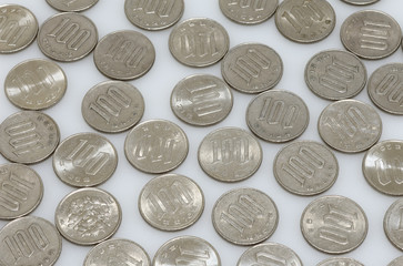 日本円　百円コイン