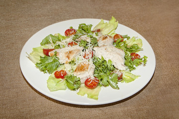 Delicious Caesar salad