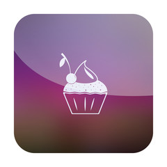 illustration of food icon