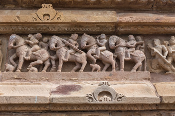 Khajurho - Hinduistyczne rzeźby