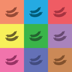 illustration of food icon