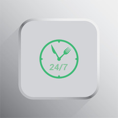 illustration of food icon