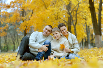 Nice happy family 
