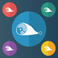 illustration of food icon