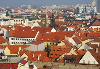 Old downtown in Bratislava