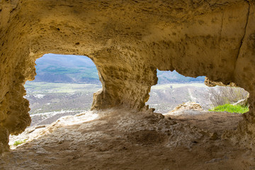 Medieval cave city Tepe-Kermen, Crimea