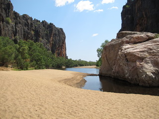 windjana gorge, gibb river, kimberley, western australia