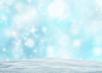 Winter abstract background