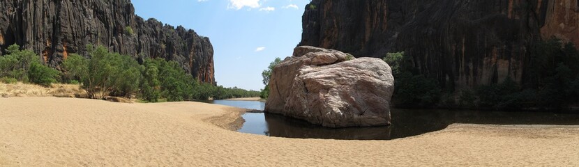 windjana gorge, gibb river, kimberley, western australia