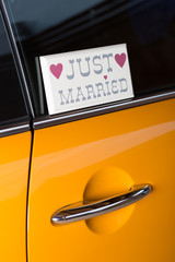 Obraz premium Just Married