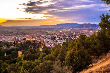 Fototapeta premium Granada, Alhambra