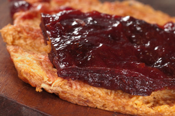 Apple and plum Fruit leather