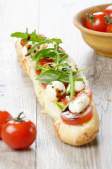 Caprese sandwich