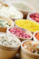 Assorted spices