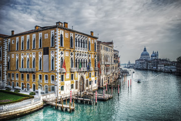 Grand Canal under a dramatic sky