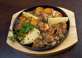 Armenian  lamb stew