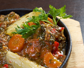 Armenian  lamb stew