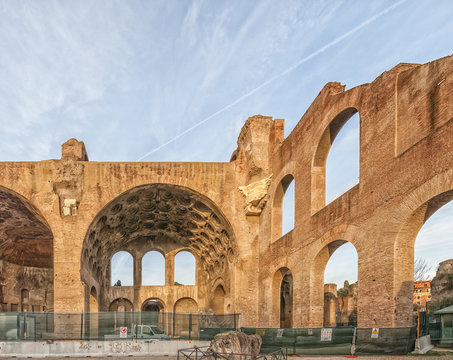 Constantine Basilica Roman Forum