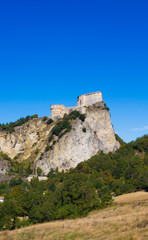 Fototapeta na wymiar Antico castello di San Leo (RN) - Italia
