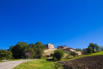 Fototapeta na wymiar Pieta: frazione del comune di San Leo