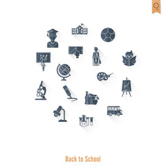 Obraz premium School and Education Icons