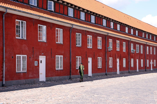kaserne und soldat kastellet kopenhagen