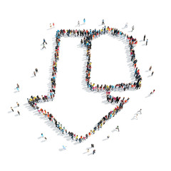 people  shape  arrow  cartoon