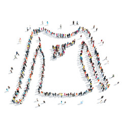 people  shape sweater cartoon