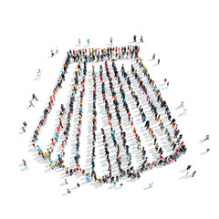 people shape  skirt cartoon
