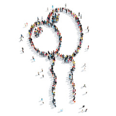 people  shape  balloon cartoon