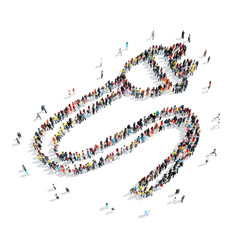 group  people shape  Electrical wire