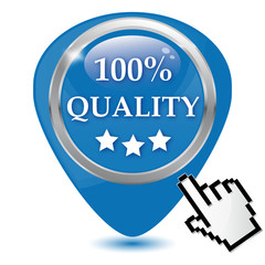 100% quality icon